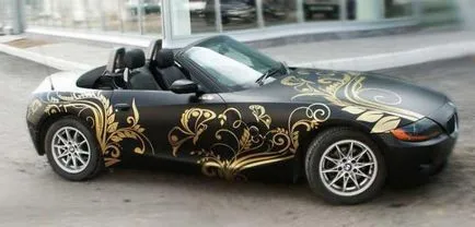 Obkleyka auto film saját kezűleg