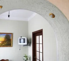 Mint dekoratív felületet