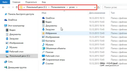 Milyen mappában lévő fájlok