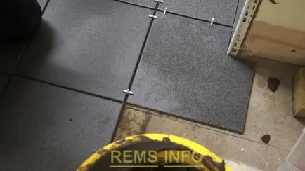 megfelelő csempézés