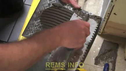 megfelelő csempézés