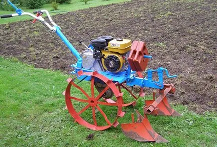 Hogyan ültetni a burgonyát motor blokk