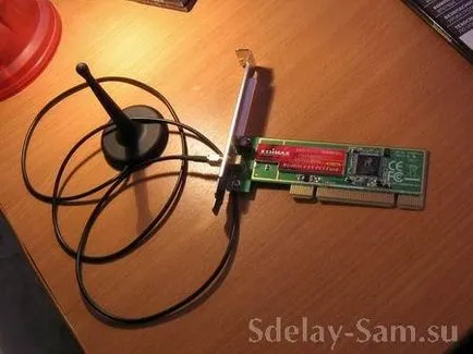 WiFi adapter saját kezűleg WiFi adapter saját kezűleg