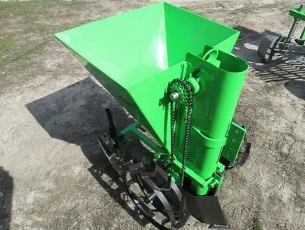 Hogyan ültetni a burgonyát motor blokk
