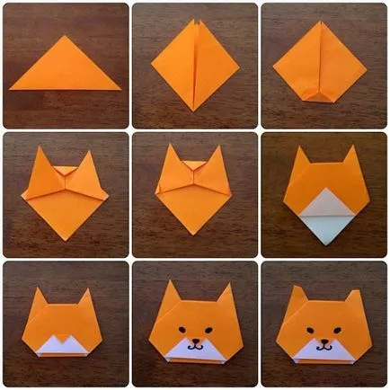 Hogyan készítsünk origami gyerekeknek