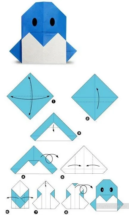 Hogyan készítsünk origami gyerekeknek
