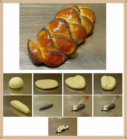 Hogyan díszíteni a kelt tésztát