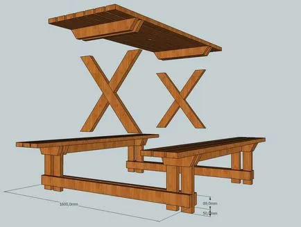 Bútor pavilonok a kezüket