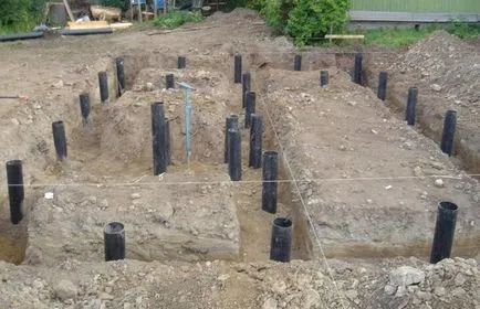 Hogyan készítsünk egy pontalapozás saját kezűleg