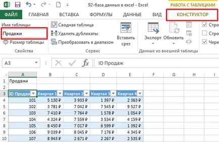 Mi az az adatbázis, excel