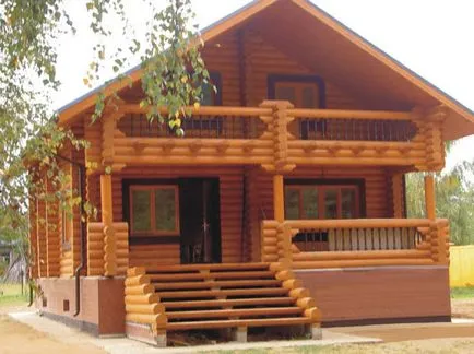 Hogyan építsünk egy faházban szauna