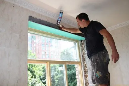 Szerelése fa ablak technológia Szerelése fa ablak technológia