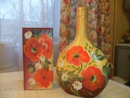 A design az üveg kezével