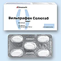 Vilprafen soljutab amit Vilprafen soljutab amit