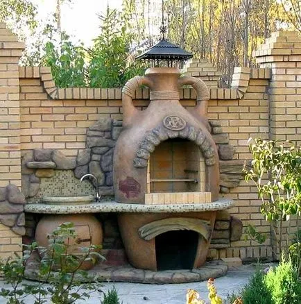 Hogyan építsünk egy barbecue a ház