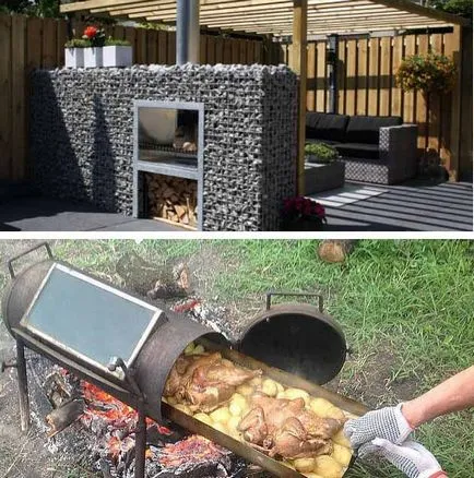 Hogyan építsünk egy barbecue a ház