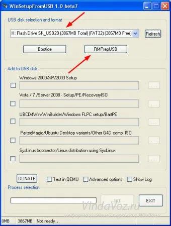 Hogyan fel egy képet a Windows egy USB flash drive