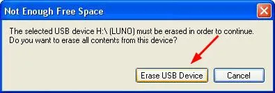 Hogyan fel egy képet a Windows egy USB flash drive
