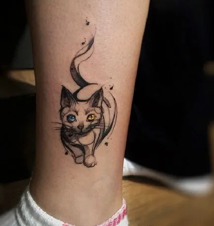 Tetoválás a macskák Tetoválás a macskák