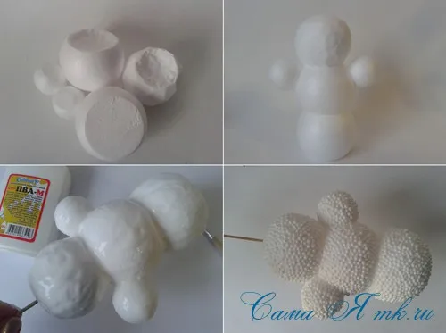 Crafts kezüket habosított