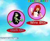 Winx csókolóznak