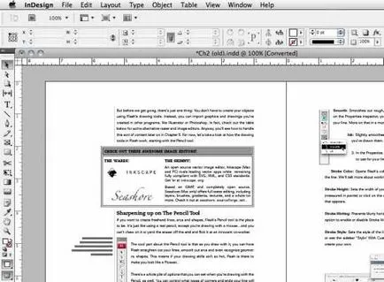 Mivel az Adobe InDesign