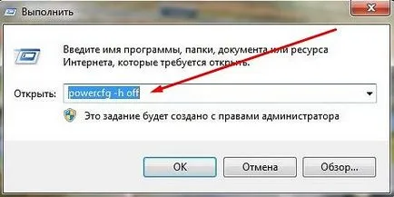 A hibernálás letiltása