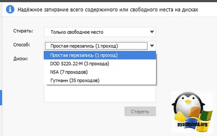 Hogyan lehet teljesen eltávolítani a törölt fájlokat