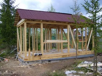 Vázszerkezettel otthon egyedül