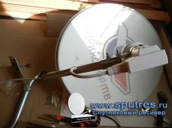 Hogyan hozzunk létre egy parabolaantenna, tricolor