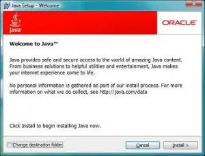 Újratelepítése java