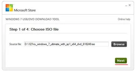 Hogyan fel egy képet a Windows egy USB flash drive