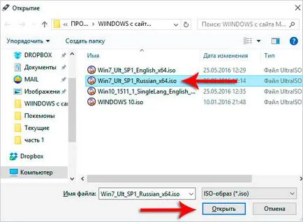 Hogyan fel egy képet a Windows egy USB flash drive