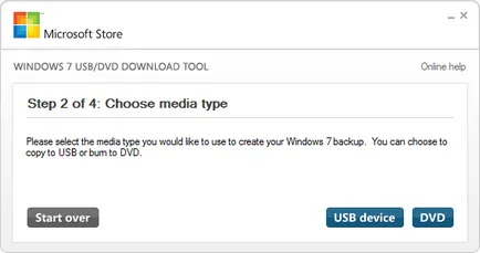 Hogyan fel egy képet a Windows egy USB flash drive