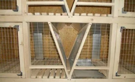 Nyúl hutches kezüket rajz