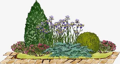 mixborder rendszer évelők mixborder rendszer évelők