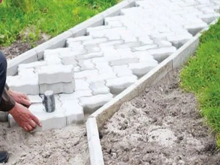 Kisléptékű termelés útburkoló csempe otthon, és mennyit, az üzleti