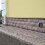 Befejező sapka műkő