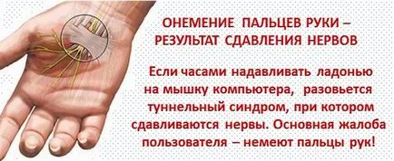 Kezelése végtag zsibbadás