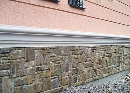 Befejező sapka műkő