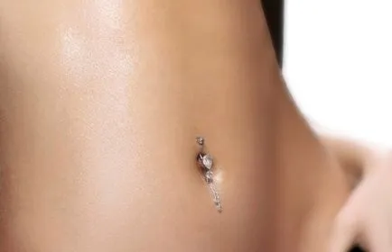 Hogyan lehet gyógyítani a köldök piercing