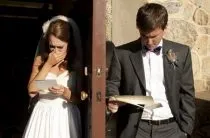 A vőlegény az esküvő a vőlegény