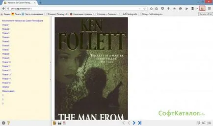A nyitott epub fájlokat