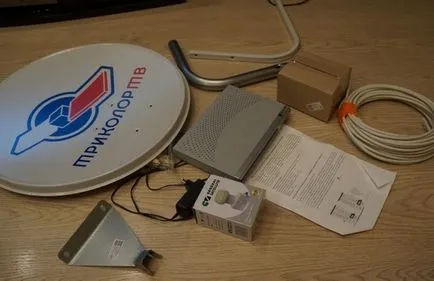 Hogyan hozzunk létre egy parabolaantenna, tricolor Hogyan hozzunk létre egy parabolaantenna, tricolor