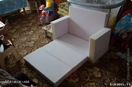 Sofa gyerekek saját kezűleg