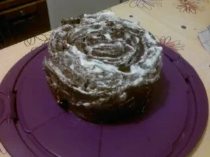 burgonyatortával