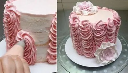 Hogyan díszíteni a torta krémmel Hogyan díszíteni a torta krémmel