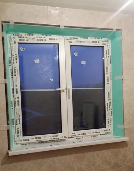 -telepítése plastikovyh