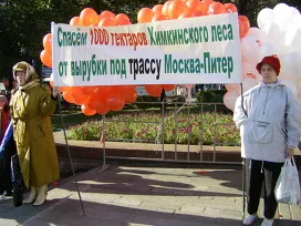 Ez a Khimki erdő