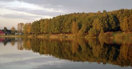 11 Helyek szabad halászat és a Moszkva környéki